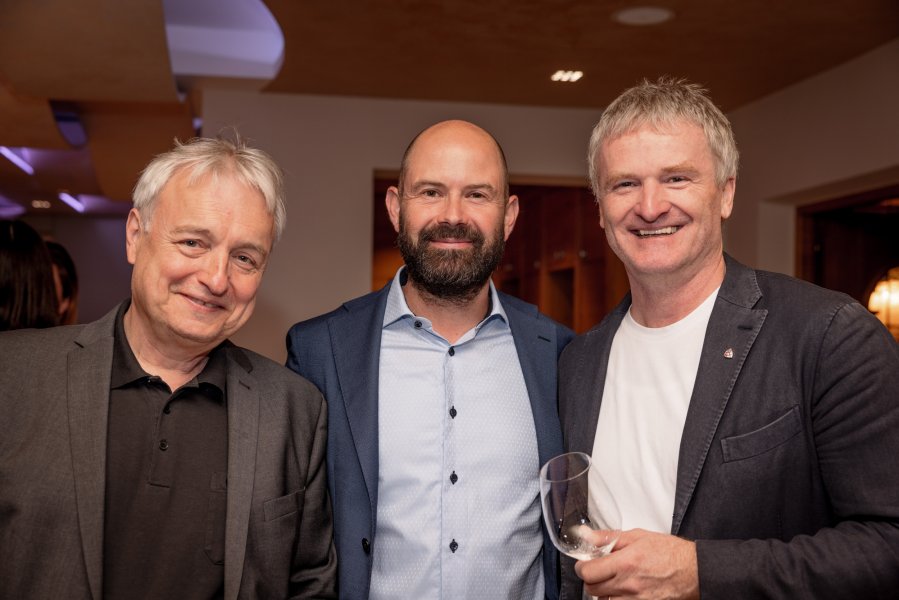 The PINO 3000 winegrowers - Joachim Heger, Paul Achs and Wolfgang Tratter