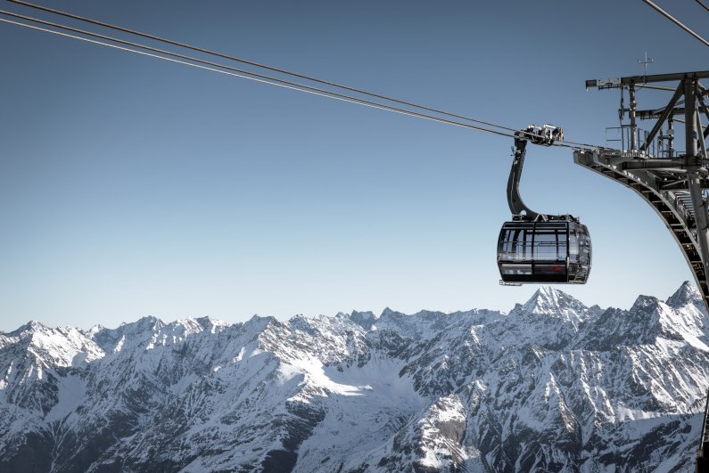 Bergbahnen Sölden - Cable Car Company Sölden - the new Gaislachkogl cable car