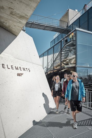 James Bond cinematic installation 007 ELEMENTS in Sölden, Austria