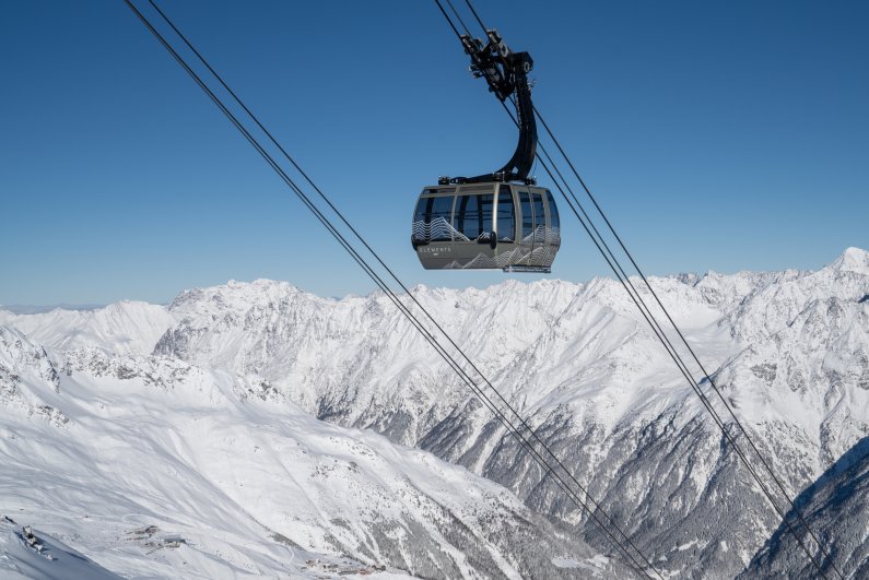 Bergbahnen Sölden - die neue Gaislachkoglbahn