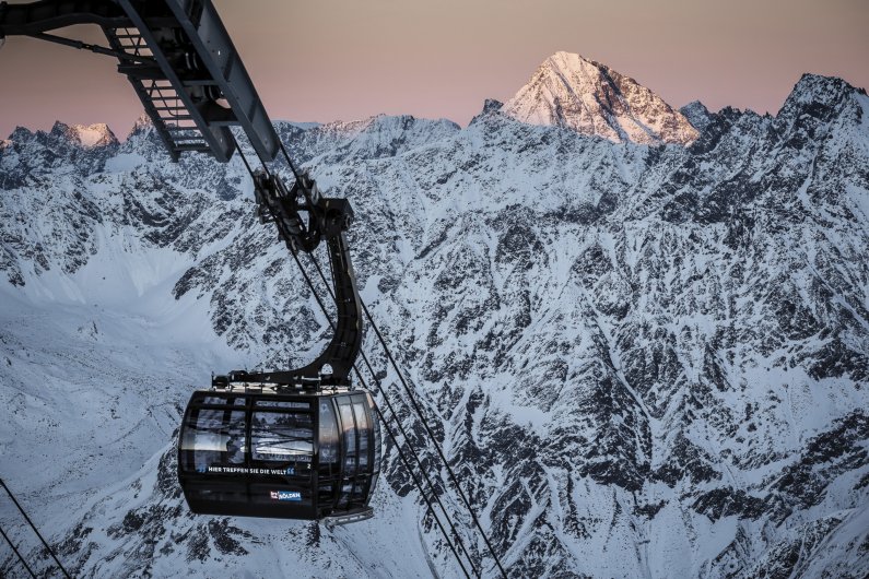 Bergbahnen Sölden - Cable Car Company Sölden - the new Gaislachkogl cable car