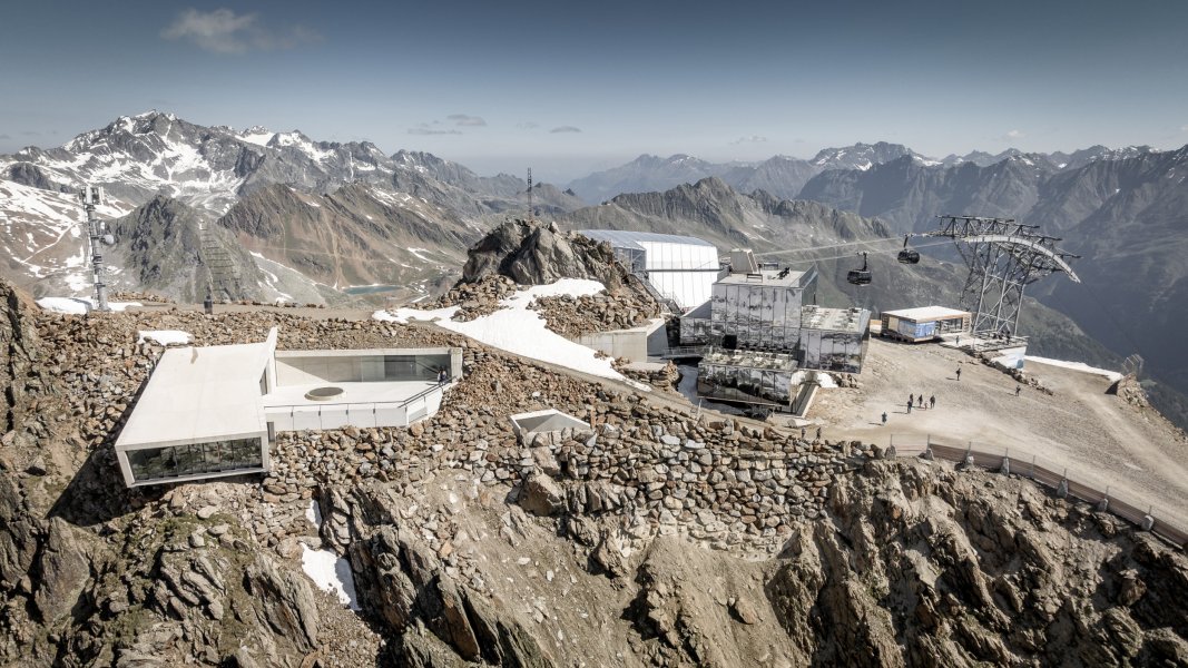 Hubschrauberflug Sölden - James Bond Schauplätze