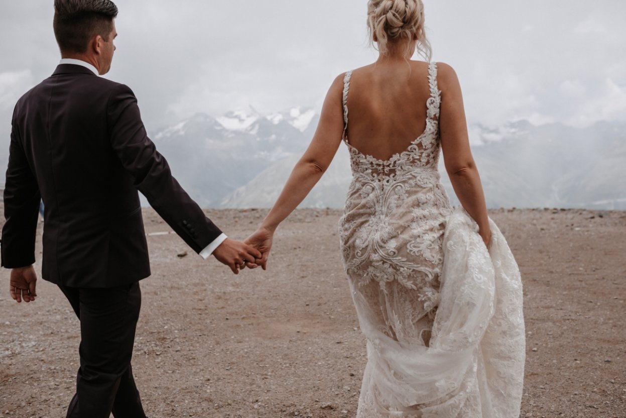 Sunset on the Gaislachkogl