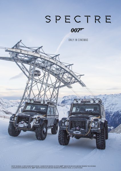 Equipment at the James Bond SPECTRE shooting in Sölden