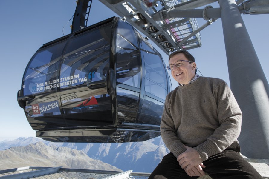 Jakob Falkner, head of Bergbahnen Sölden